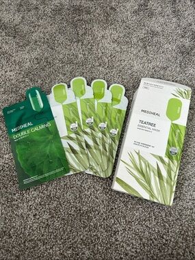 New Korean Mediheal Mask Pack (Calming + Double Calming 5pc)